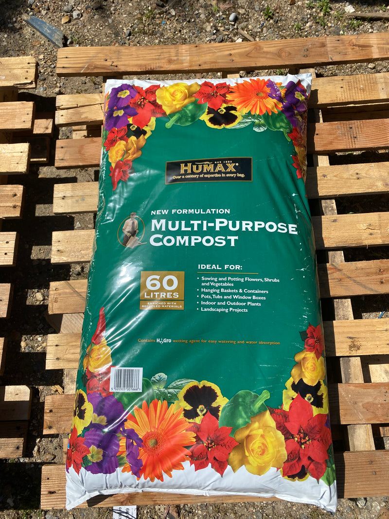 Humax Multi Purpose Compost PEAT based 60L (London & South East Only) *Woodlarks Delivery*