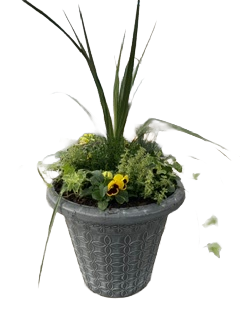 46cm Mod Flora Seasonal planted Patio Pot