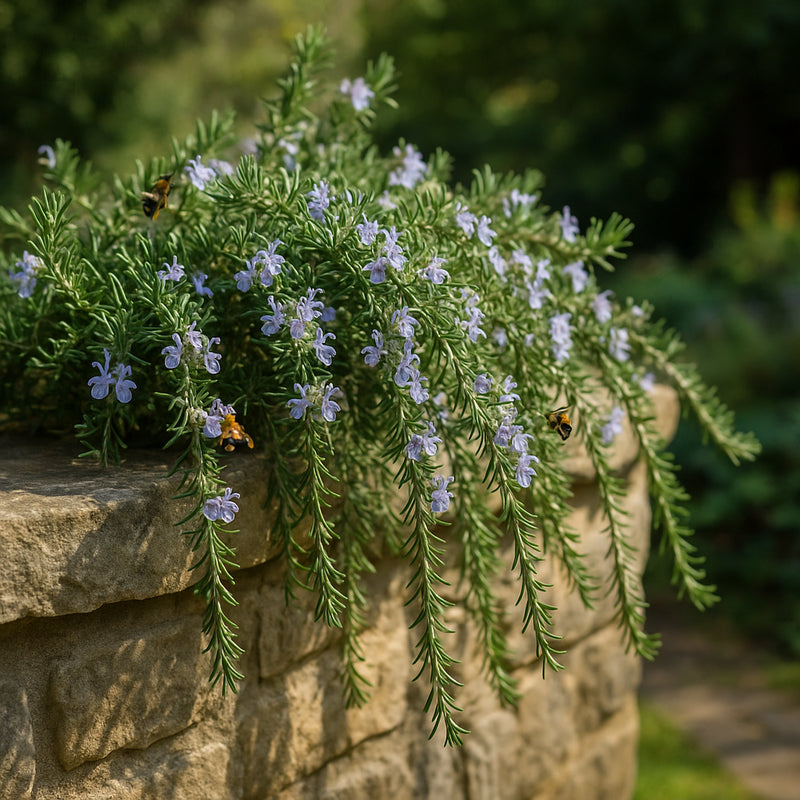 Rosemary Trailing (Perennial, Summer, Autumn, Spring, Foliage)