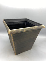 23CM Tall Square Empty Outdoor Container